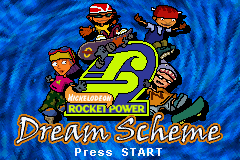 Rocket Power - Dream Scheme Title Screen